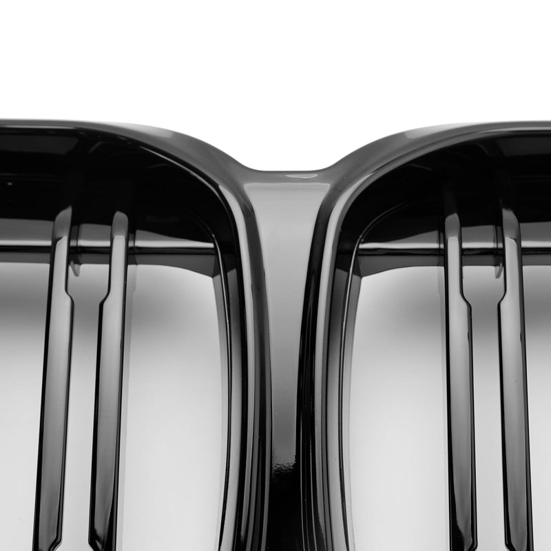 2020-2023 BMW 2 Series Gran Coupe F44 Gloss Black Front Bumper Grill Grille