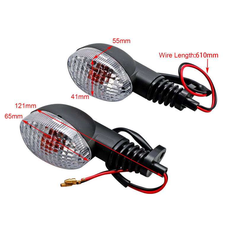KAWASAKI NINJA250R KLX 125 150 250 300 Clear Turn Signal Light Indicator Lamp