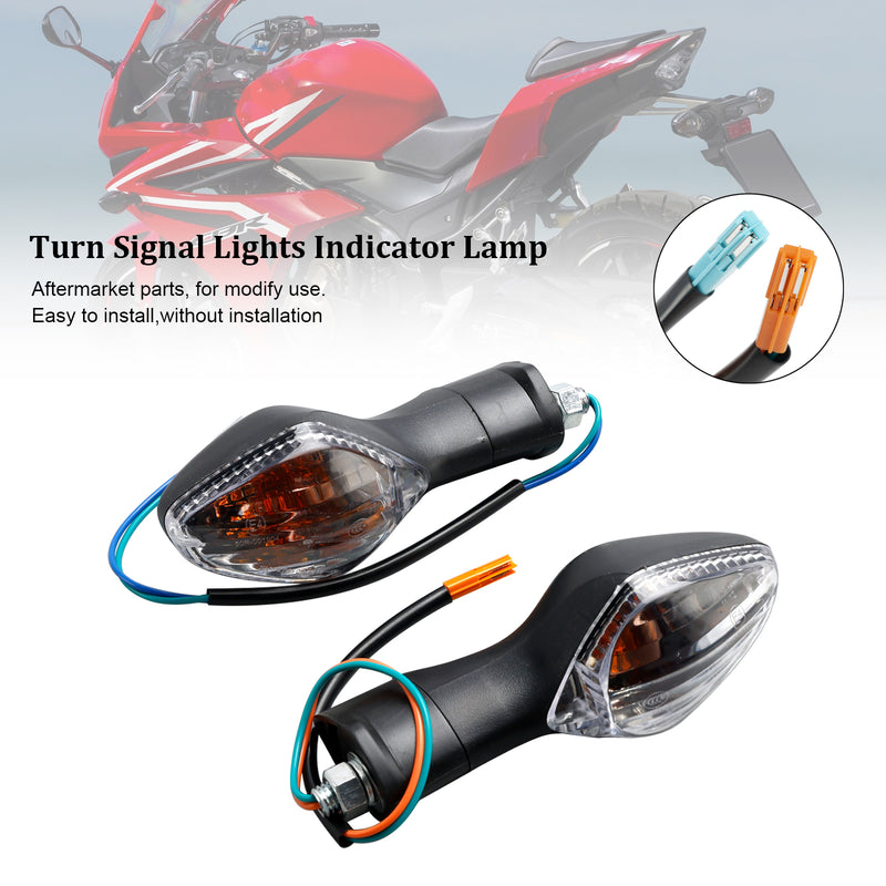 Honda CBR500 CBR650F CTX700 MSX125 Clear Turn Signal Lights Indicator Lamp
