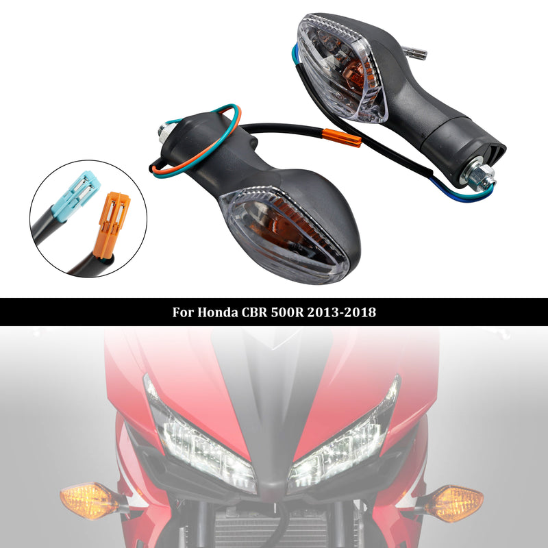 Honda CBR500 CBR650F CTX700 MSX125 Clear Turn Signal Lights Indicator Lamp
