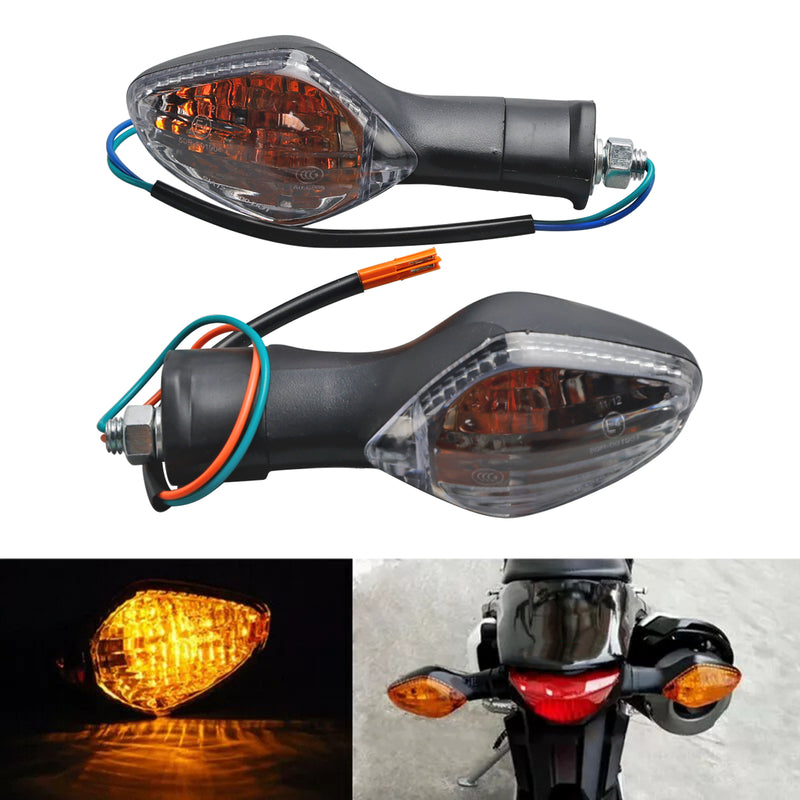 Honda CBR500 CBR650F CTX700 MSX125 Clear Turn Signal Lights Indicator Lamp