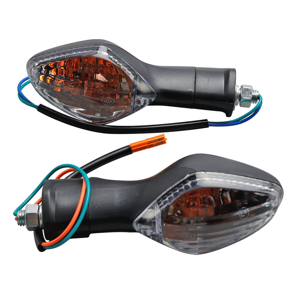 Honda CBR500 CBR650F CTX700 MSX125 Clear Turn Signal Lights Indicator Lamp