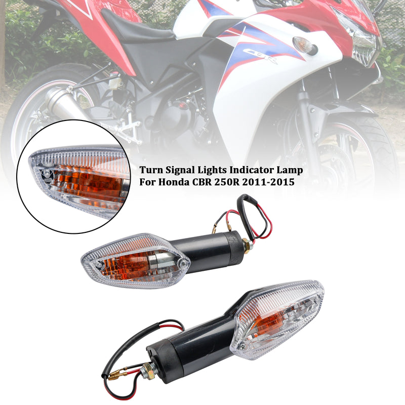 Honda CBR 250R 300R CBF 125 150 CB300 Clear Turn Signal Lights Indicator Lamp