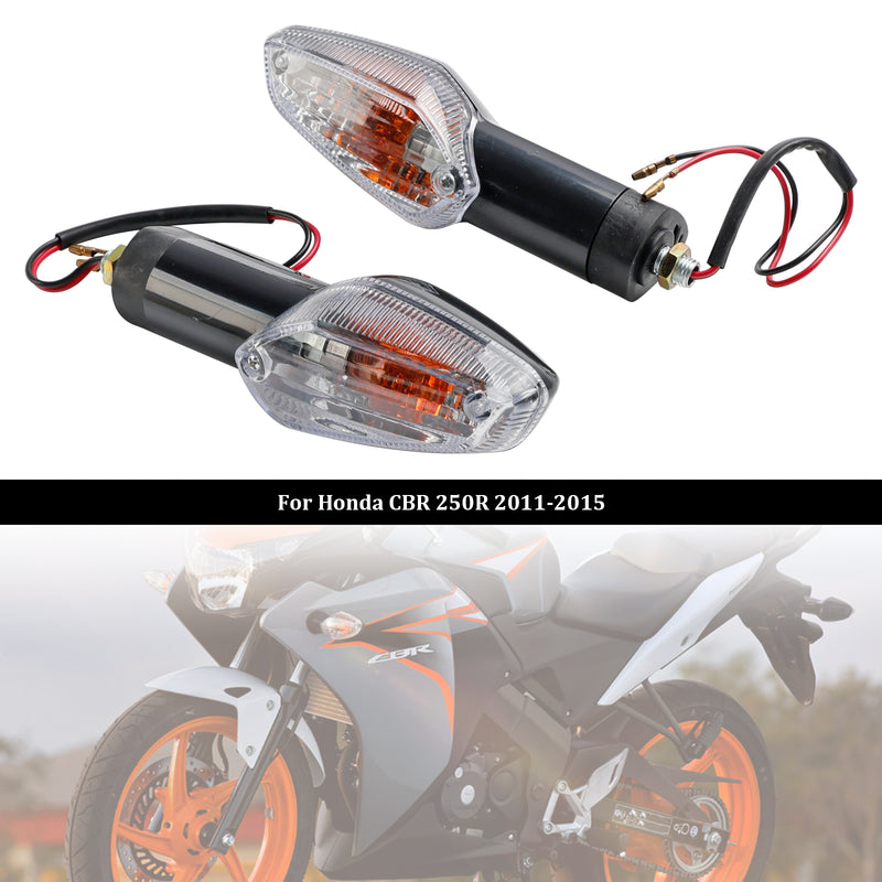 Honda CBR 250R 300R CBF 125 150 CB300 Clear Turn Signal Lights Indicator Lamp