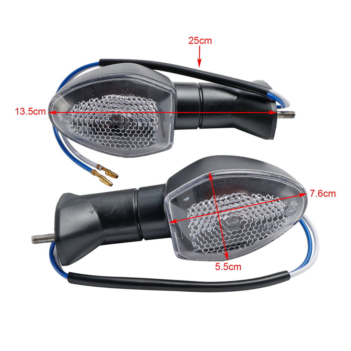 Suzuki V-Strom 650 1000 1050 GSX-S 750 Clear Turn Signal Lights Indicator Lamp