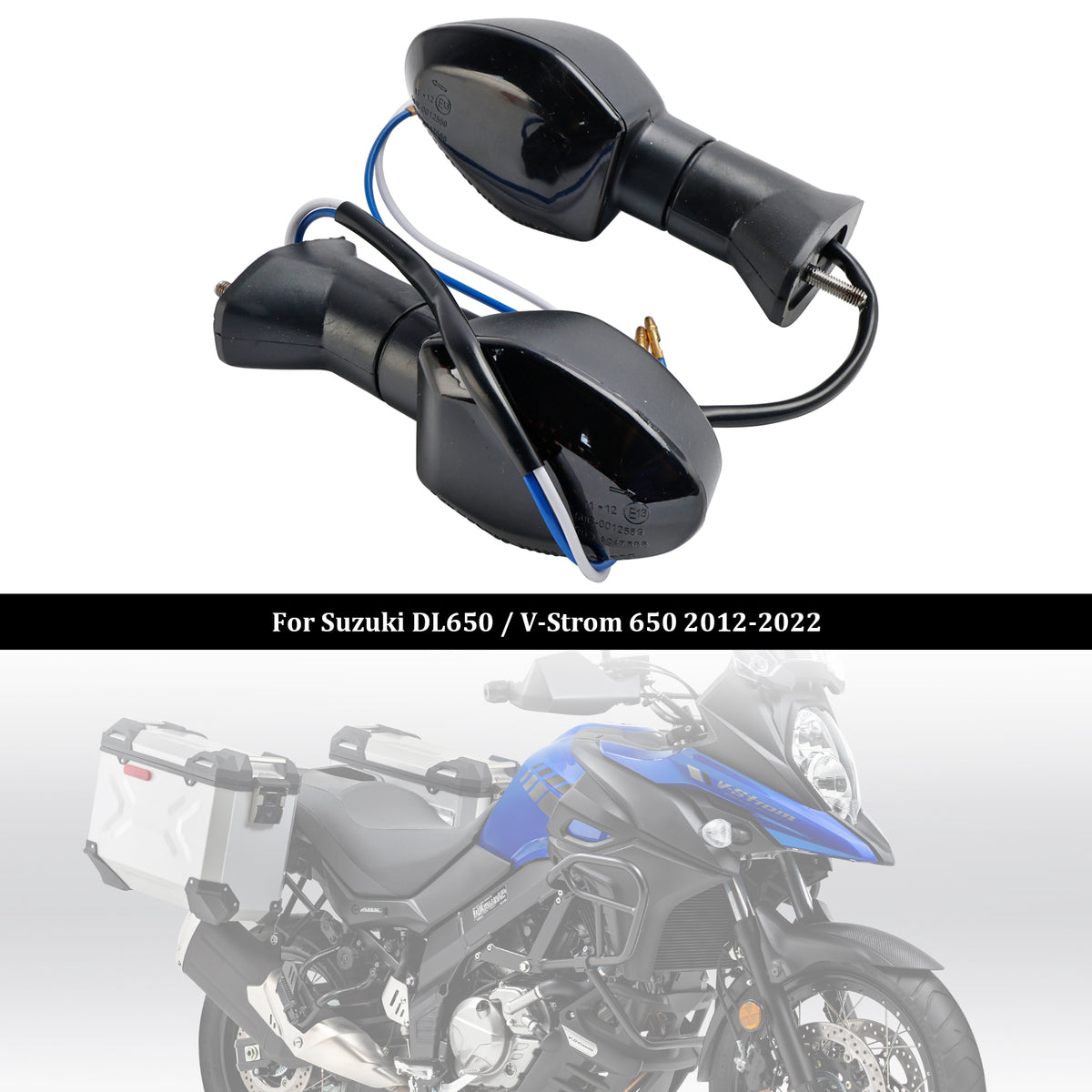 Suzuki V-Strom 650 1000 1050 GSX-S 750 Smoke Turn Signal Lights Indicator Lamp