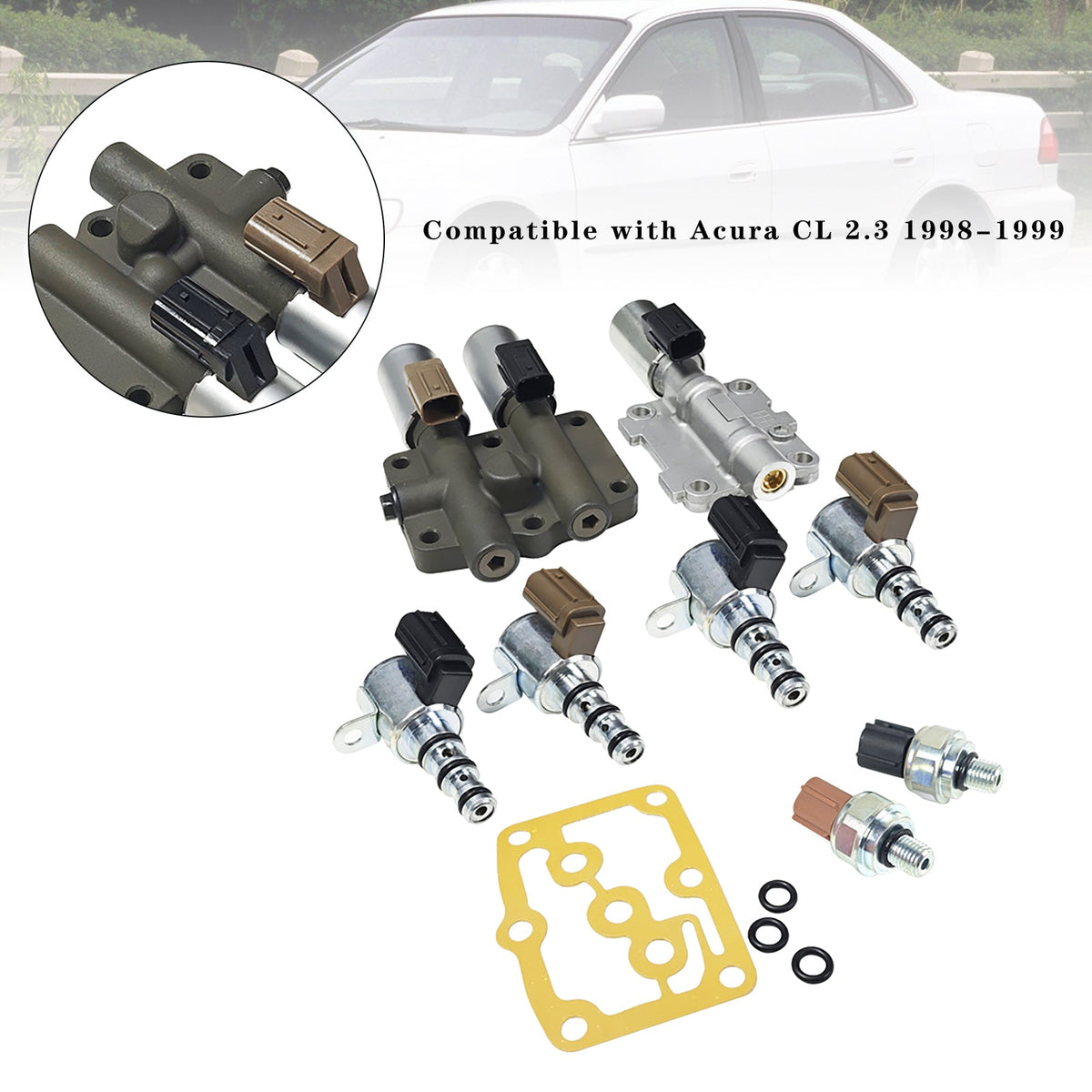 Honda Accord 6 Cyl 1998-2007 Transmission Solenoid Kit 8250-P6H-024