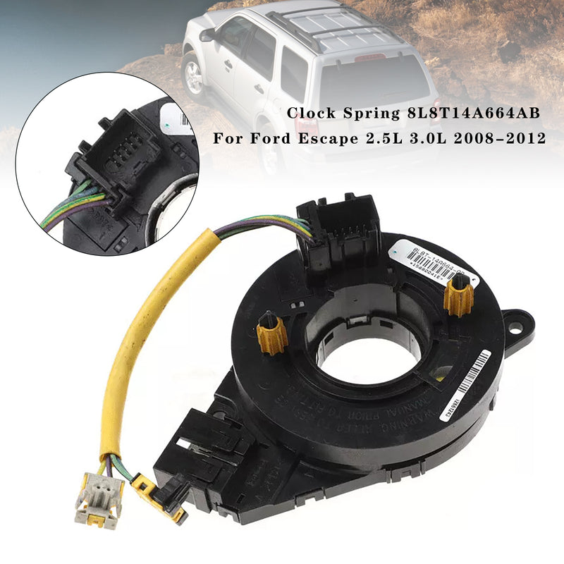 Ford Escape 2.5L 3.0L 2008-2012 Clock Spring 8L8T14A664AB