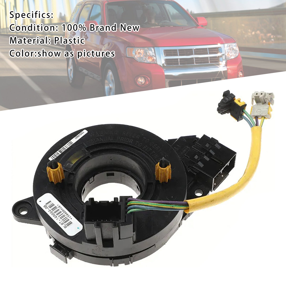 Ford Escape 2.5L 3.0L 2008-2012 Clock Spring 8L8T14A664AB