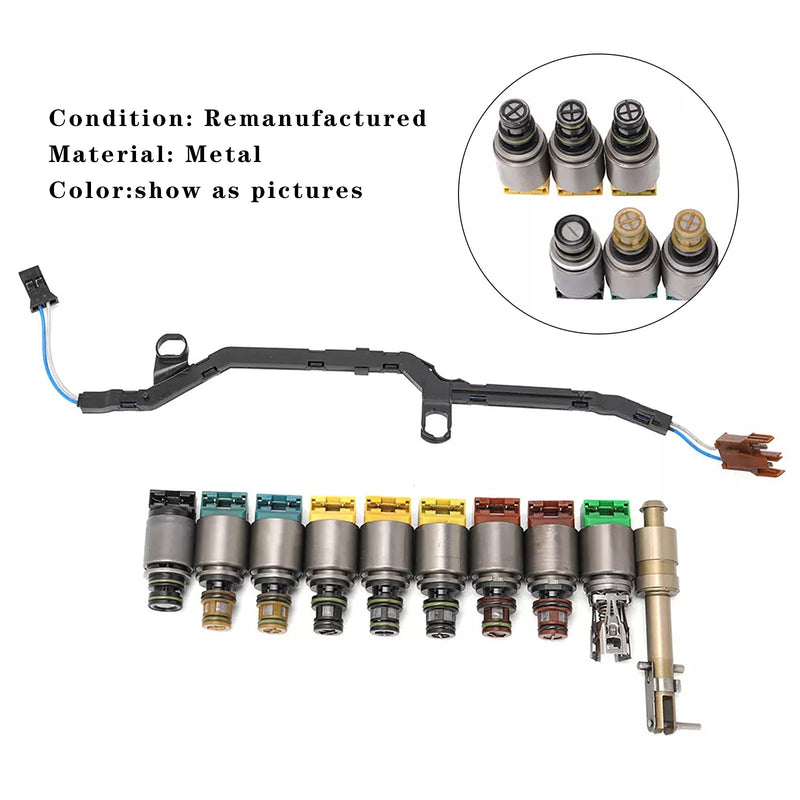 6HP28 Transmission Valve Body Repair Solenoid Kit 1068298047 For BMW 528i 740i
