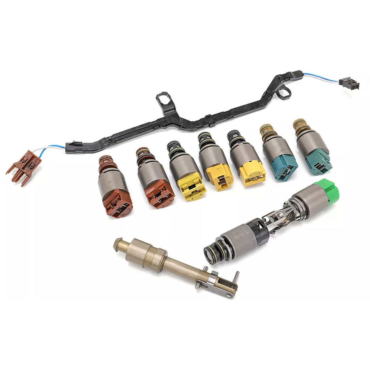BMW 528i 740i 6HP28 Transmission Valve Body Repair Solenoid Kit 1068298047