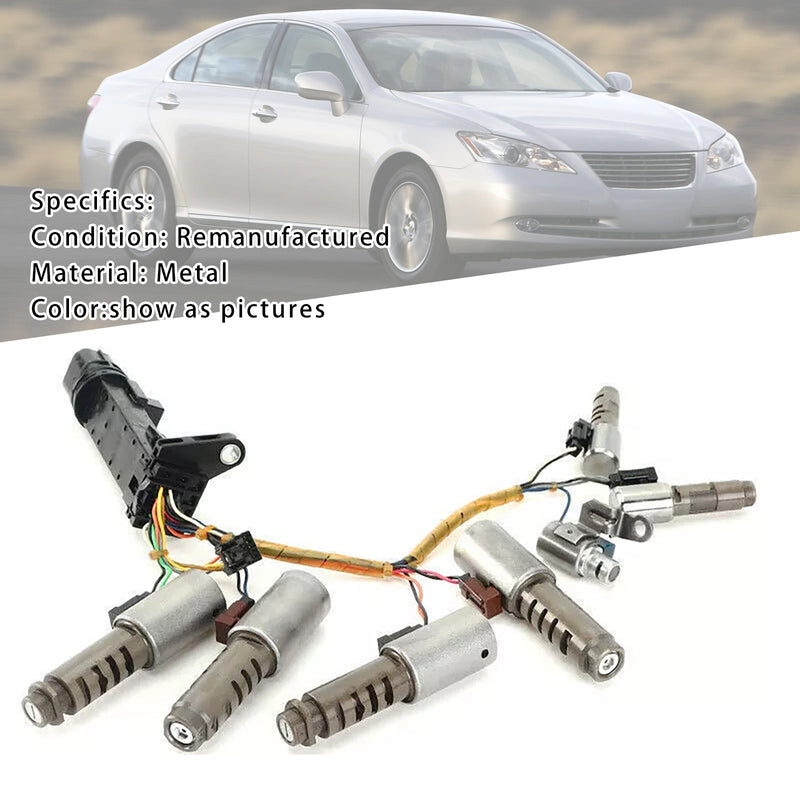 Toyota CAMRY ES350 RX350 Transmission Solenoid Kit W/ Harness U660E