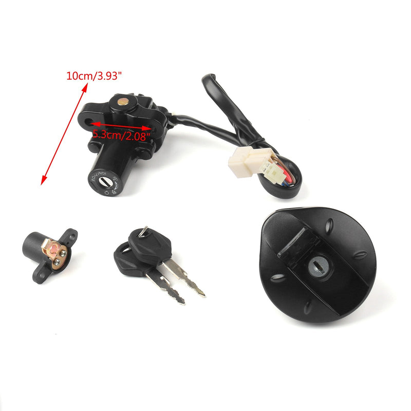 Yamaha XT660 XT660 R/X 2004-2011 Ignition Switch Seat Gas Cap Cover Lock Key Set