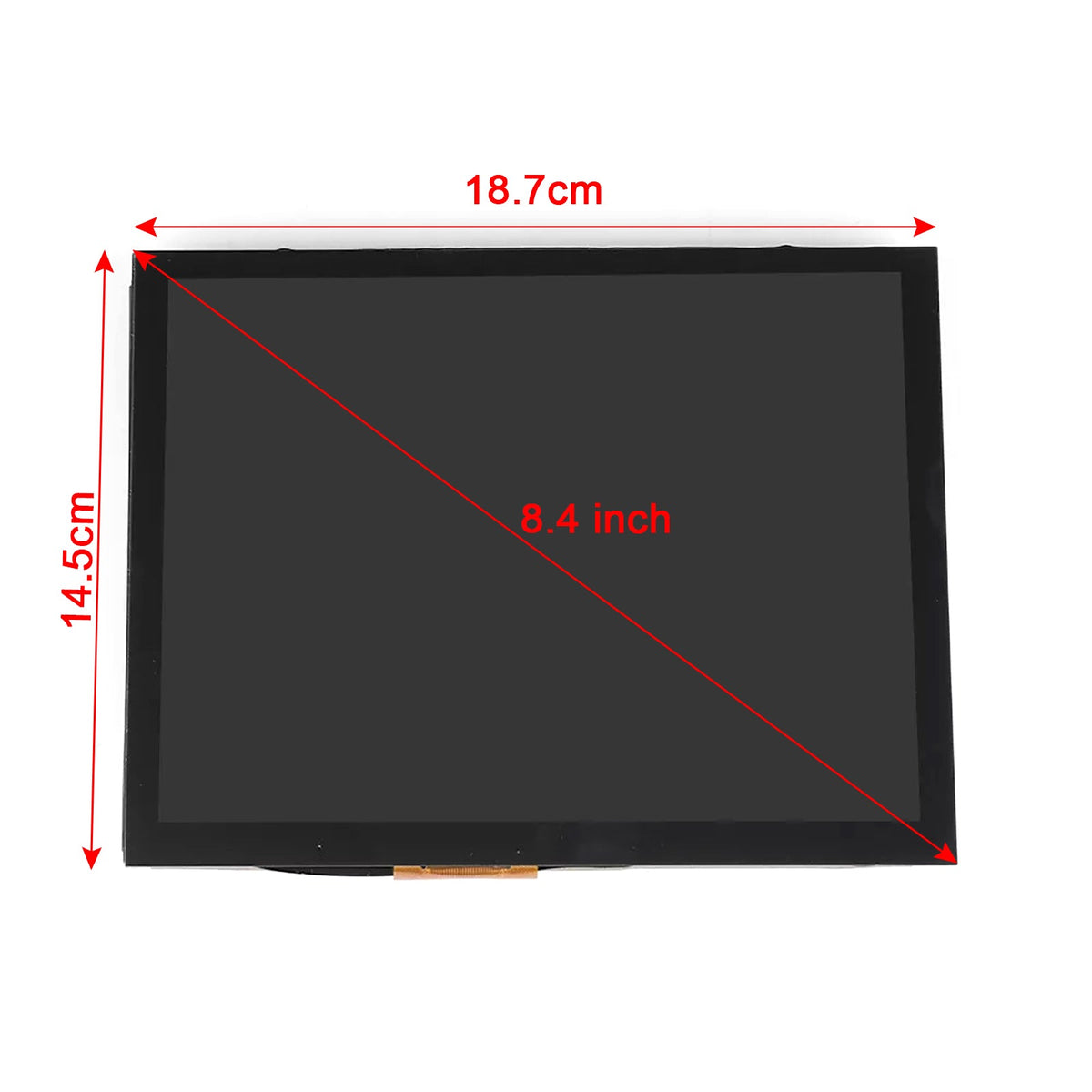 8.4" Uconnect LCD Display Touch Screen For Jeep Grand Cherokee 2017-2022