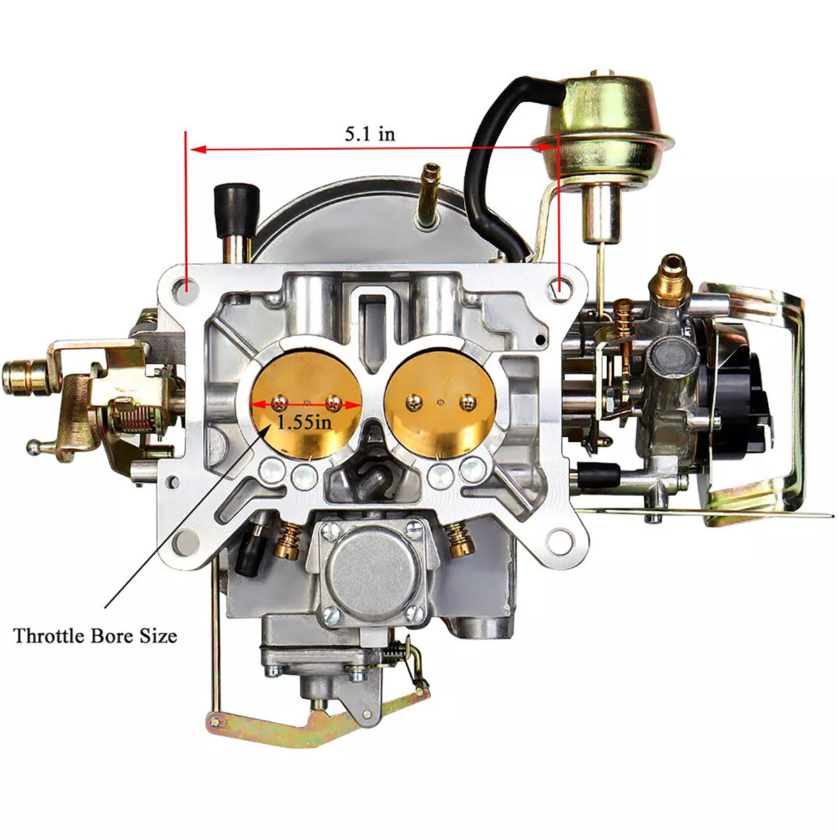 Ford 400 302 351 Cu Jeep Engine 2150 2 Barrel Carburetor Carb 2100