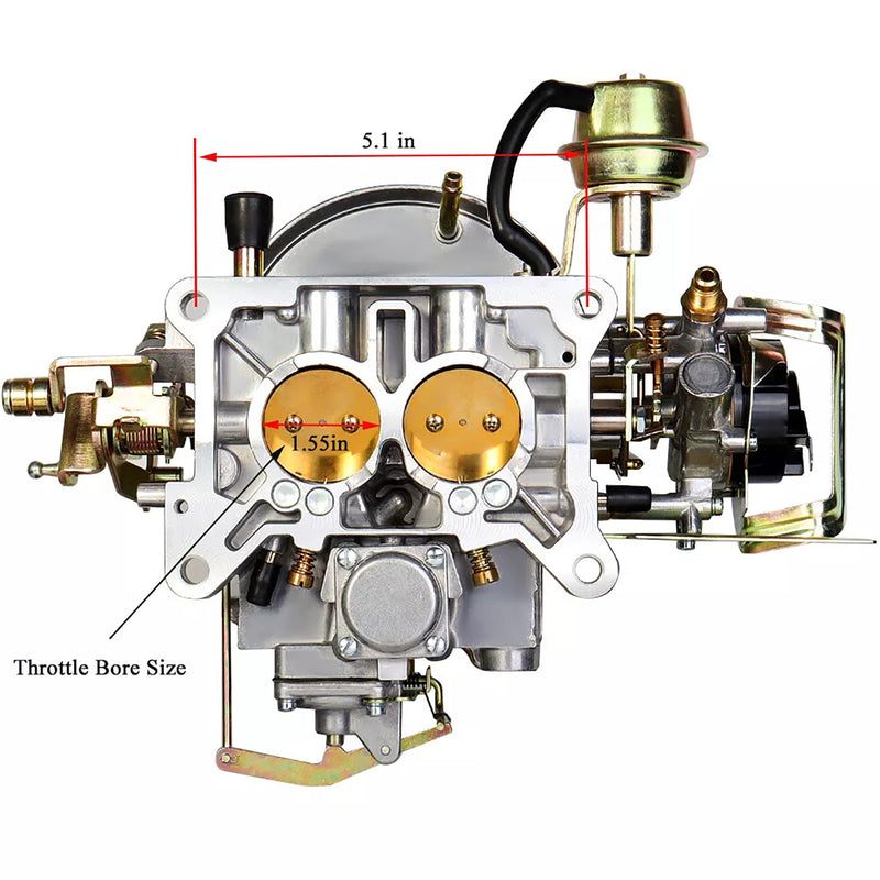 Ford 400 302 351 Cu Jeep Engine 2150 2 Barrel Carburetor Carb 2100