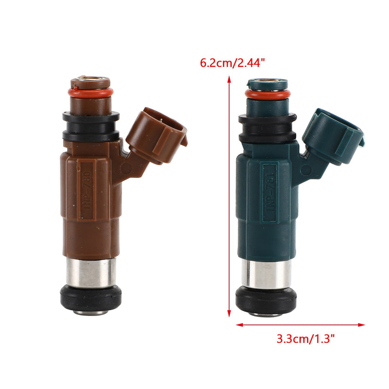 Mazda Protege 1.8/2.0L 1999-2002 842-12285 4PCS Fuel Injectors INP780 & INP781
