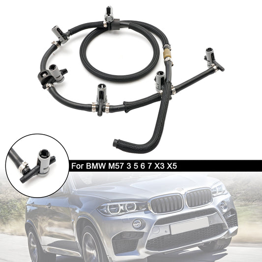 BMW 3 5 6 7 X3 X5 X6 Fuel Return Line Hose Pipe Injector Hose Leak Line