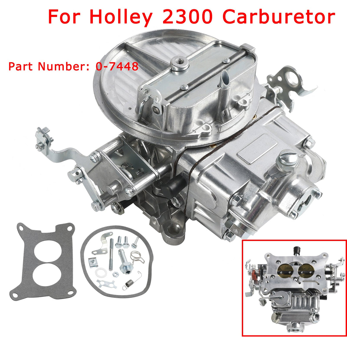 Holley 2300 0-7448 2BBL Carburetor 350 CFM Manual