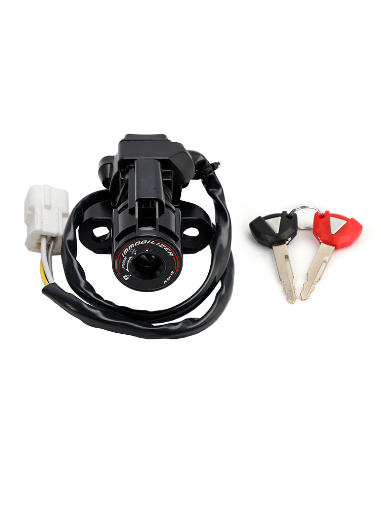 Kawasaki ZX636 ZX6R ZX10R Ninja 400R 650 1000 2011-2019 Ignition Switch Keys