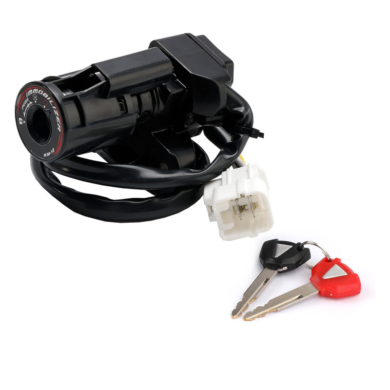 Kawasaki ZX636 ZX6R ZX10R Ninja 400R 650 1000 2011-2019 Ignition Switch Keys