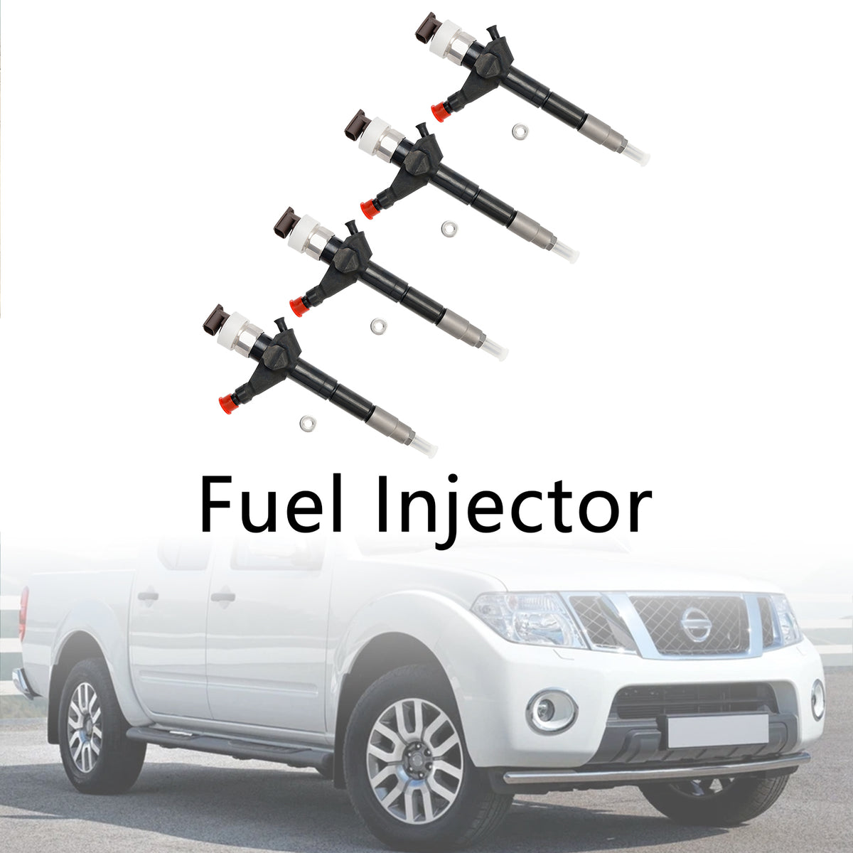 Nissan Navara D22 D40 Diesel 16600-EB70A 4PCS Fuel Injector 095000-6250