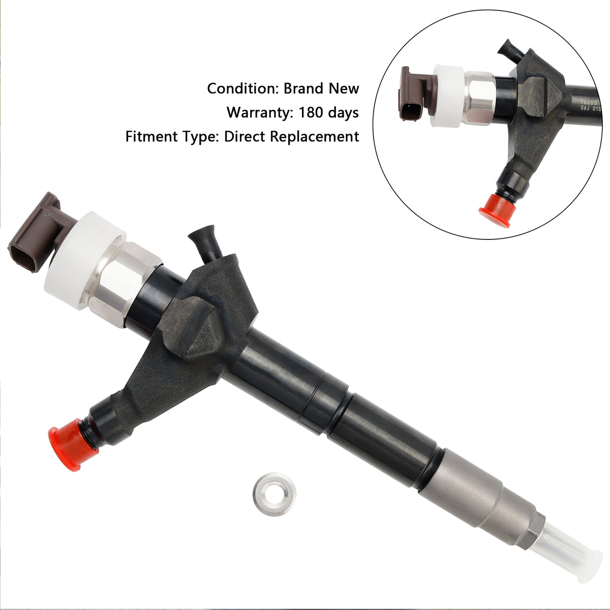 Nissan Navara D22 D40 Diesel 16600-EB70A 1PCS Fuel Injector 095000-6250