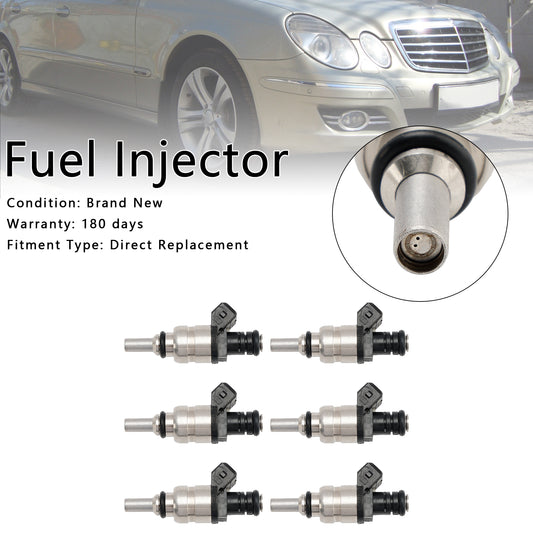 BMW 325xi 325i 320i 325Ci 525i 2001-2005 6PCS Fuel Injector 13537546244