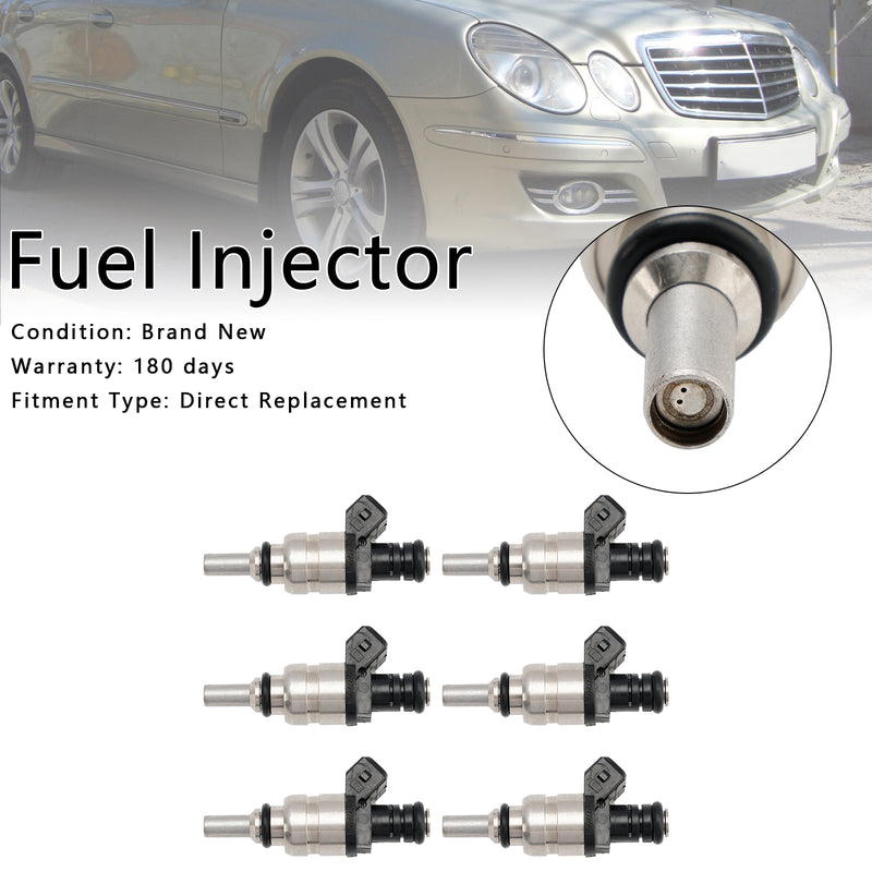 BMW 325xi 325i 320i 325Ci 525i 2001-2005 6PCS Fuel Injector 13537546244
