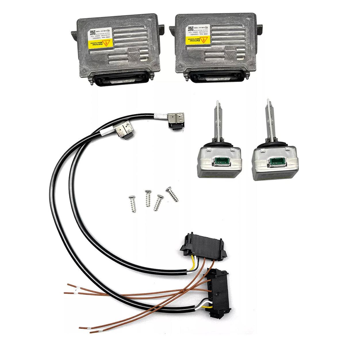 2013-2016 GMC Acadia 2x Xenon Ballast & HID D3S Light Bulb Wire Kit Control Unit