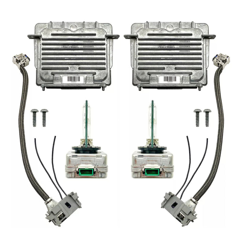 2013-2016 GMC Acadia 2x Xenon Ballast & HID D3S Light Bulb Wire Kit Control Unit