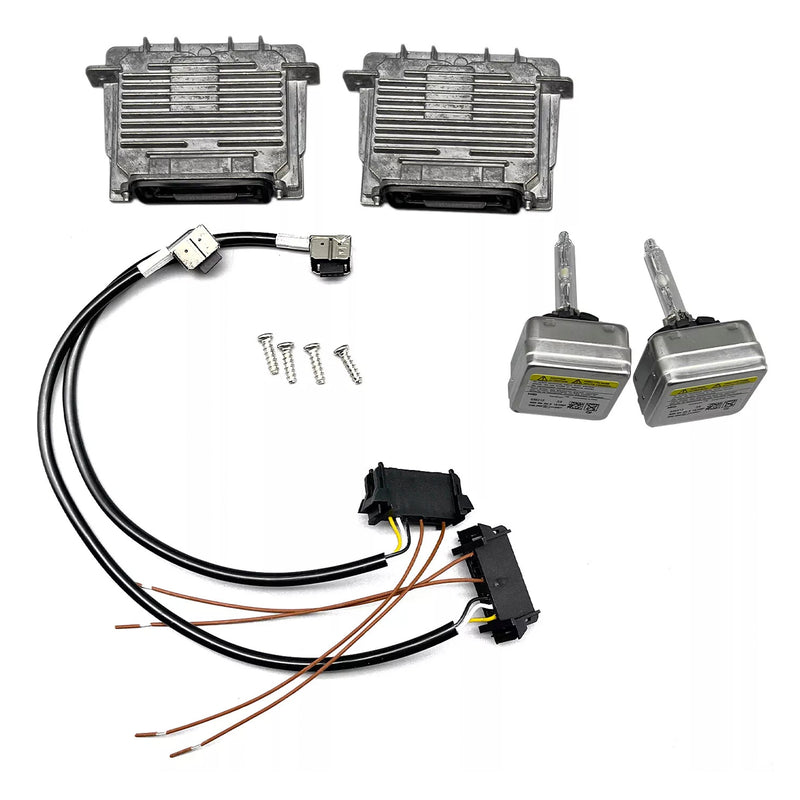 2013-2016 GMC Acadia 2x Xenon Ballast & HID D3S Light Bulb Wire Kit Control Unit