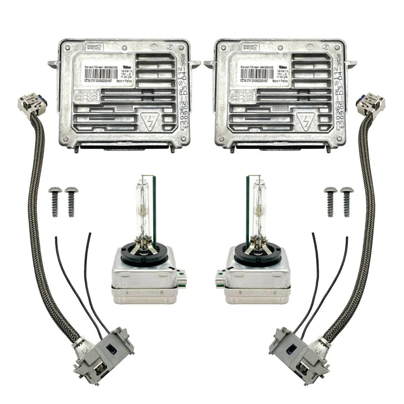 2013-2016 GMC Acadia 2x Xenon Ballast & HID D3S Light Bulb Wire Kit Control Unit