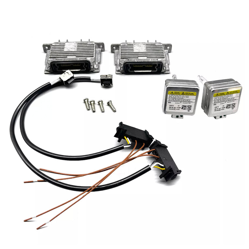 2013-2016 GMC Acadia 2x Xenon Ballast & HID D3S Light Bulb Wire Kit Control Unit