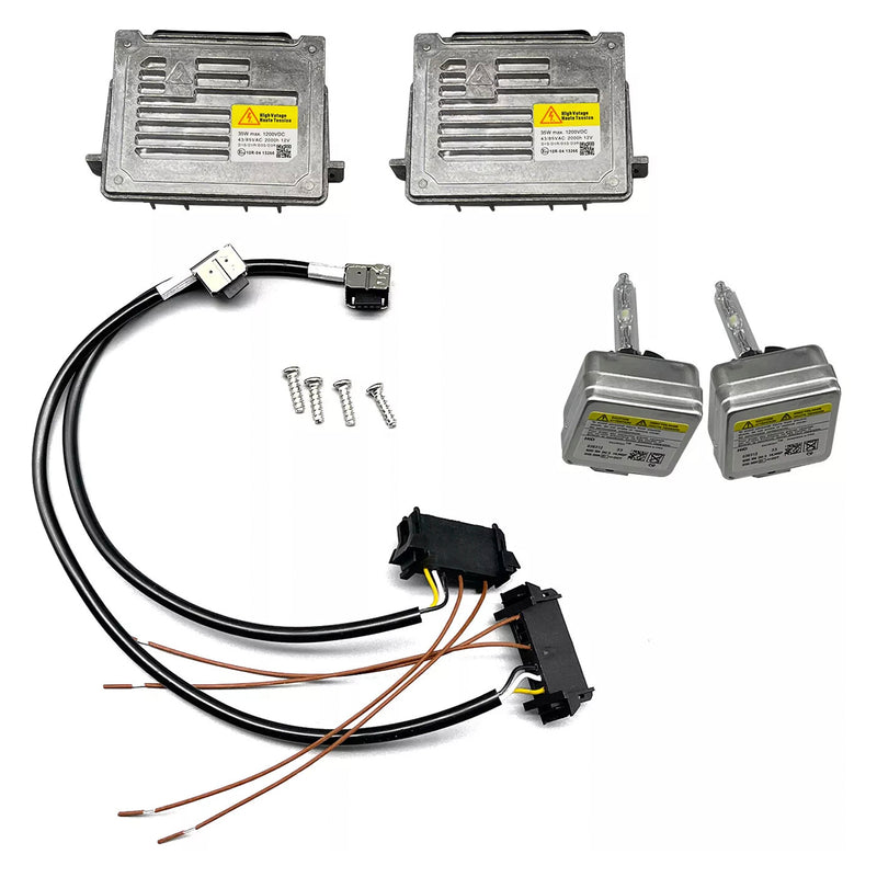 2013-2016 GMC Acadia 2x Xenon Ballast & HID D3S Light Bulb Wire Kit Control Unit