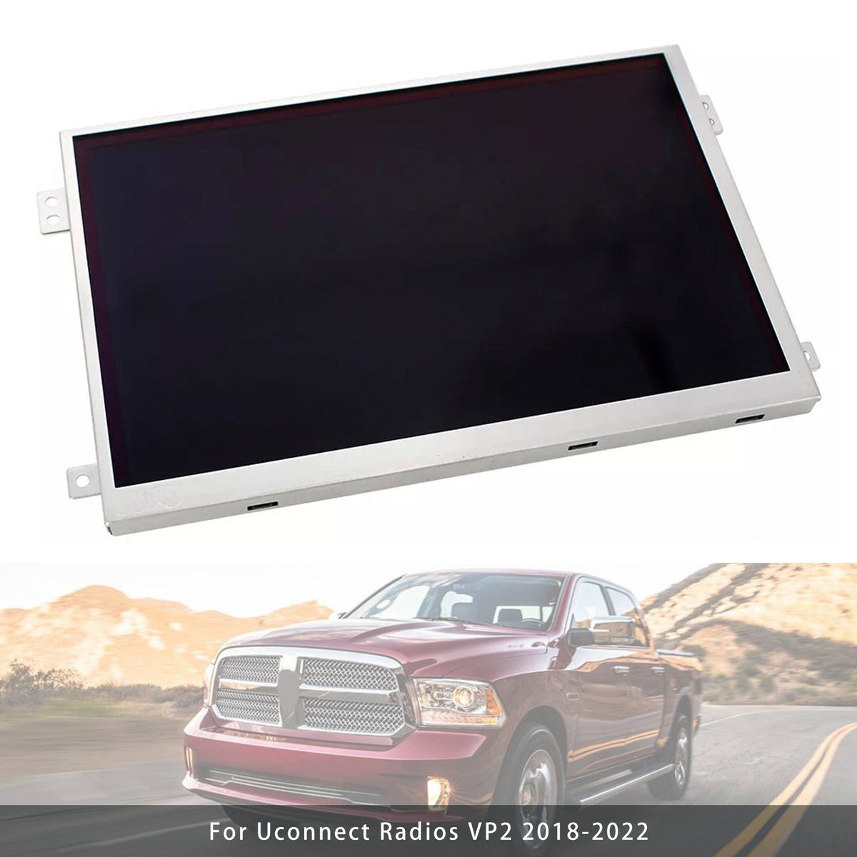 7" LCD Digitizer Touch-Screen C070EAT01.0 For Uconnect Radios VP2 2018-2022