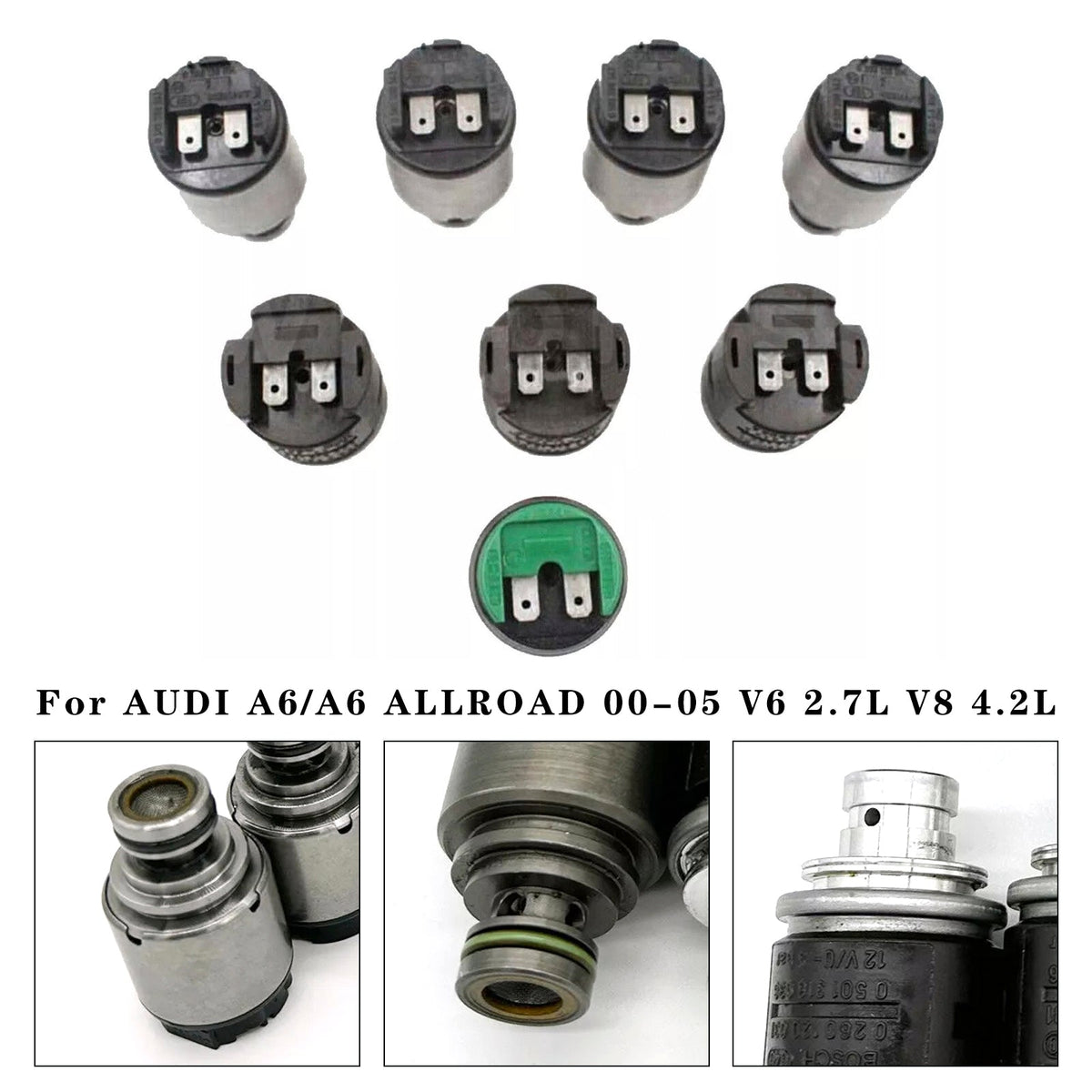5HP24 Transmission Solenoid Set For Audi A6 A8 BMW 5 7 Serial X5 JAGUAR XJ8 XK8
