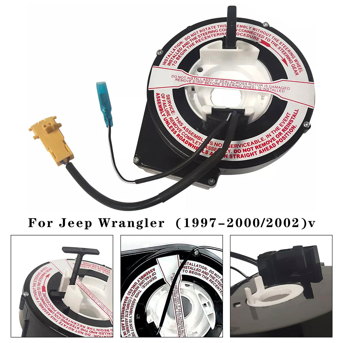 Jeep Cherokee 1997-2001 Wrangler 1997-2000 Steering Wheel Clock Spring 56009070