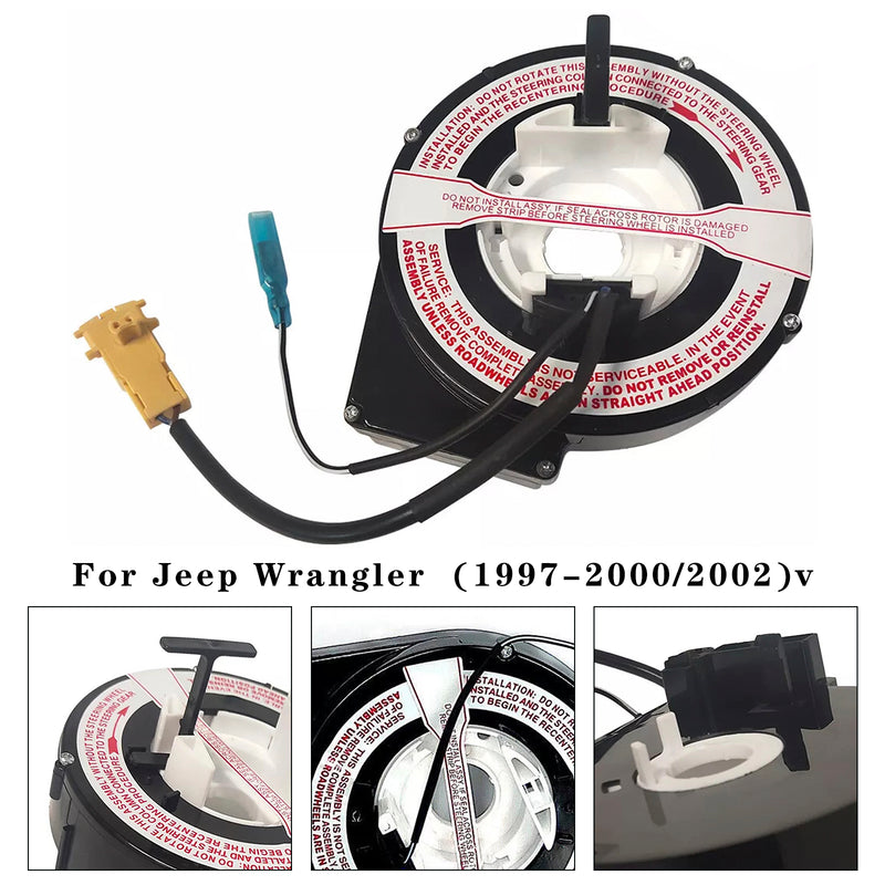 Jeep Cherokee 1997-2001 Wrangler 1997-2000 Steering Wheel Clock Spring 56009070