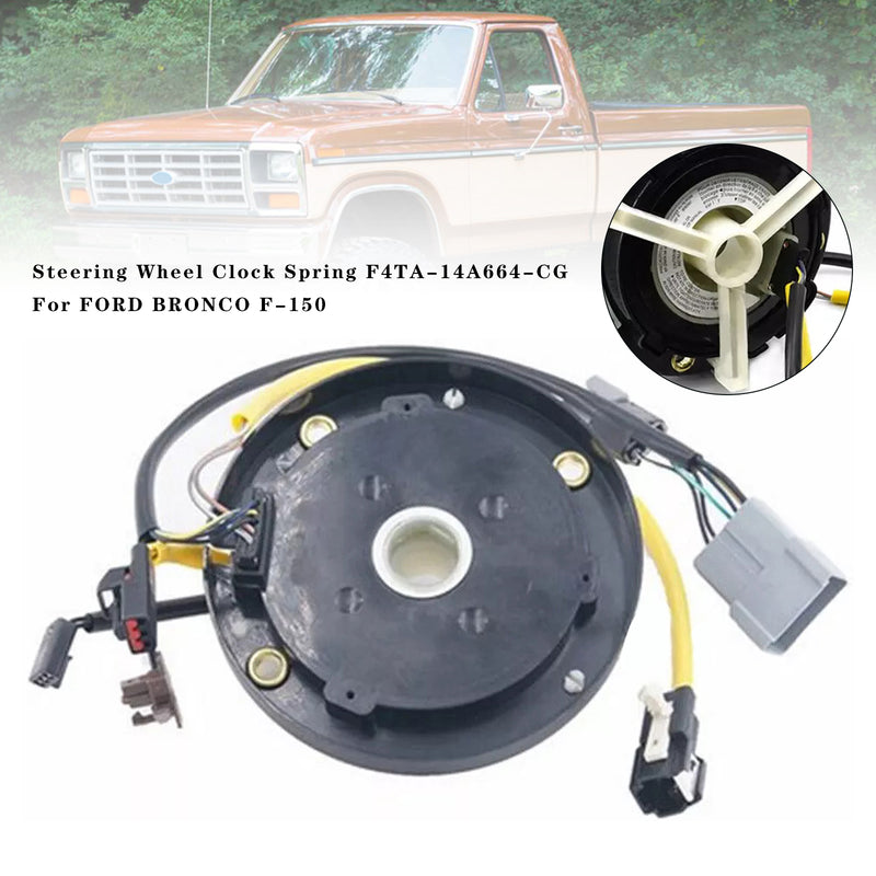 FORD BRONCO F150 Steering Wheel Clock Spring F4TA-14A664-CG