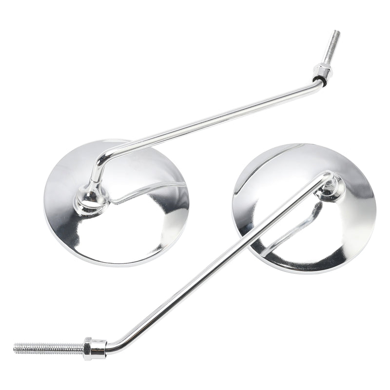 HONDA C50 C65 C70 C90 CM91 CM90 CB100 CB125S CL100 Pair Mirror Set 8mm
