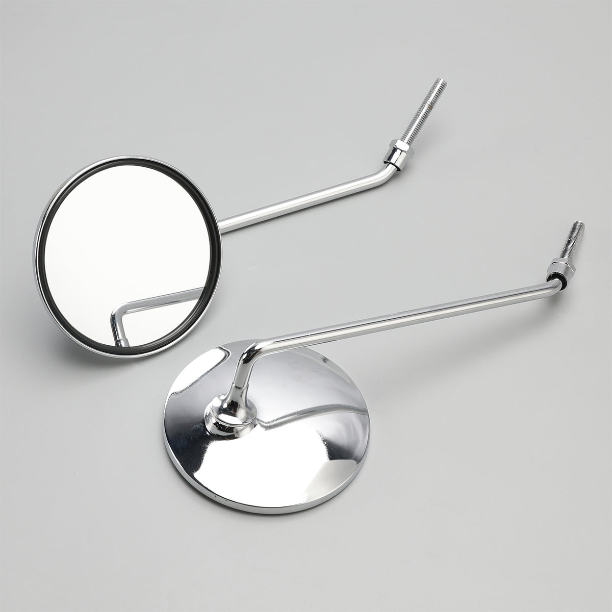HONDA C50 C65 C70 C90 CM91 CM90 CB100 CB125S CL100 Pair Mirror Set 8mm
