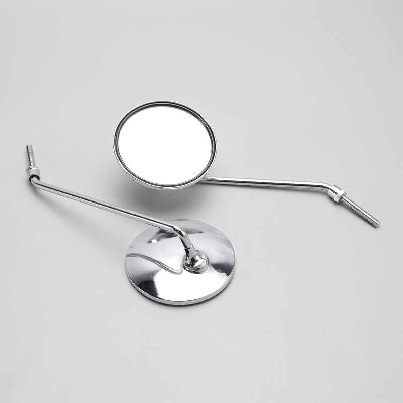 HONDA C50 C65 C70 C90 CM91 CM90 CB100 CB125S CL100 Pair Mirror Set 8mm