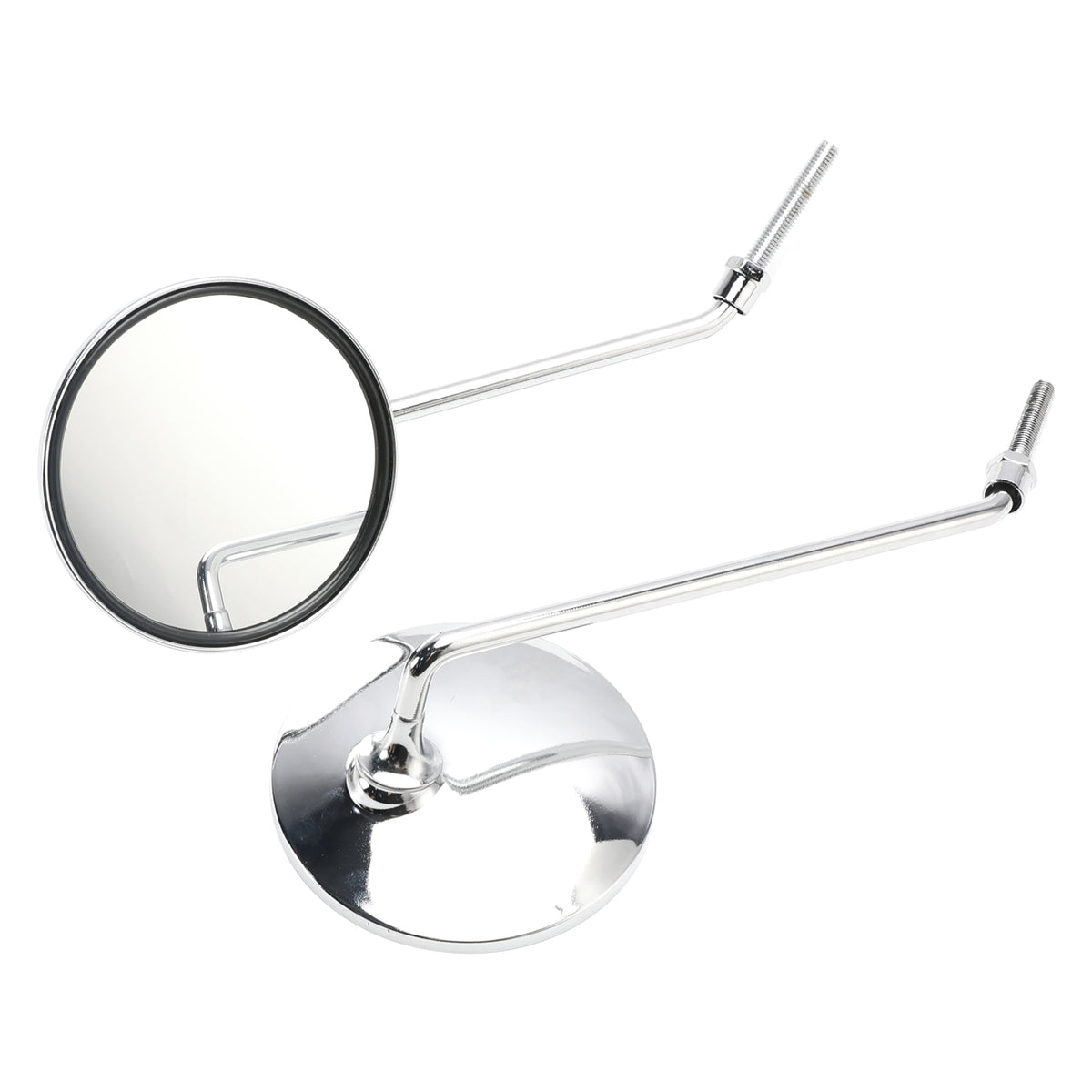 HONDA C50 C65 C70 C90 CM91 CM90 CB100 CB125S CL100 Pair Mirror Set 8mm