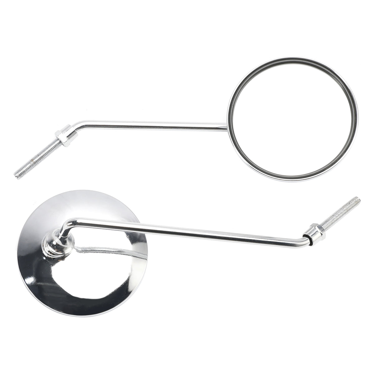 HONDA C50 C65 C70 C90 CM91 CM90 CB100 CB125S CL100 Pair Mirror Set 8mm