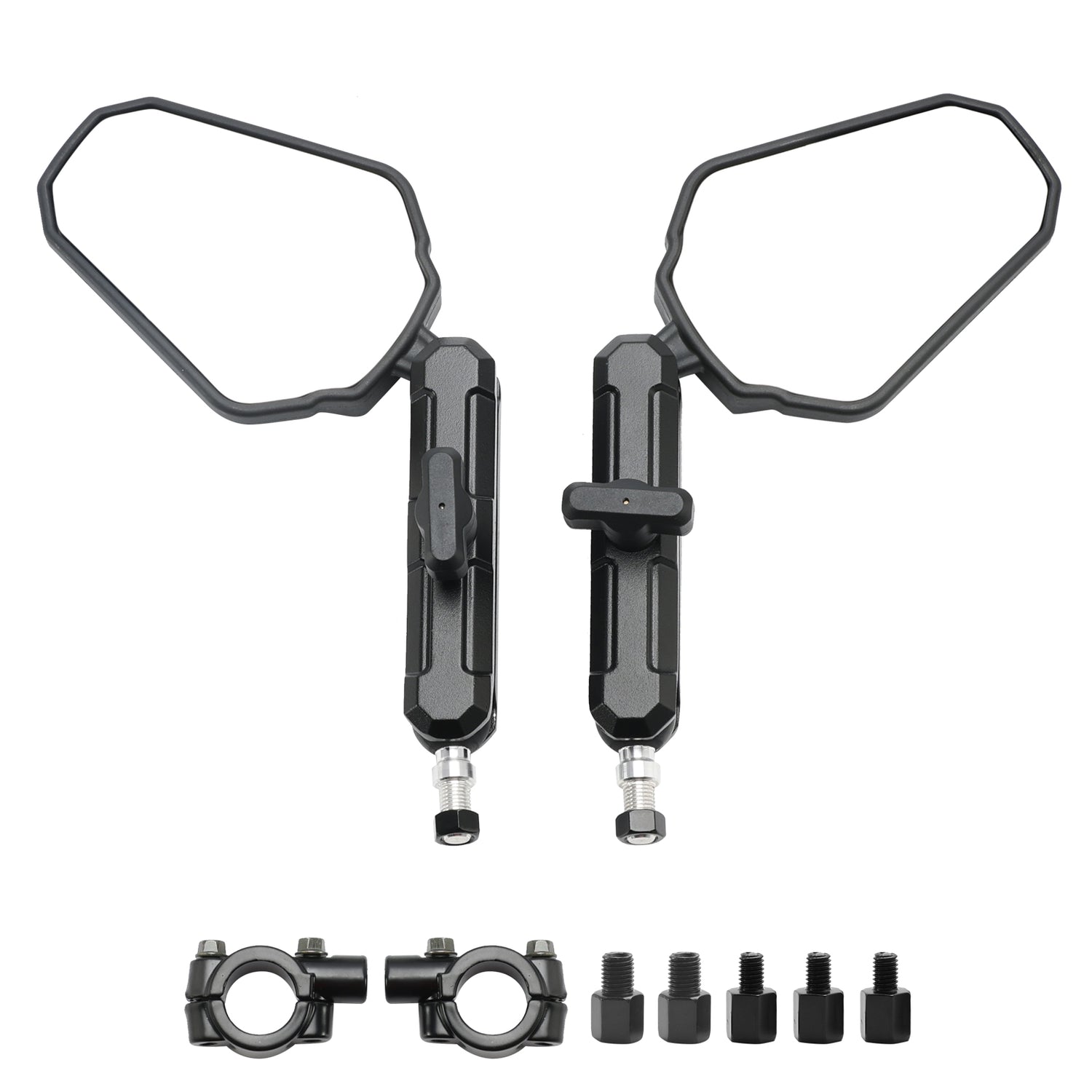 Adventure, Touring & Dual Sport Bikes Long Arm Mirrors Enduro Mirror Kit