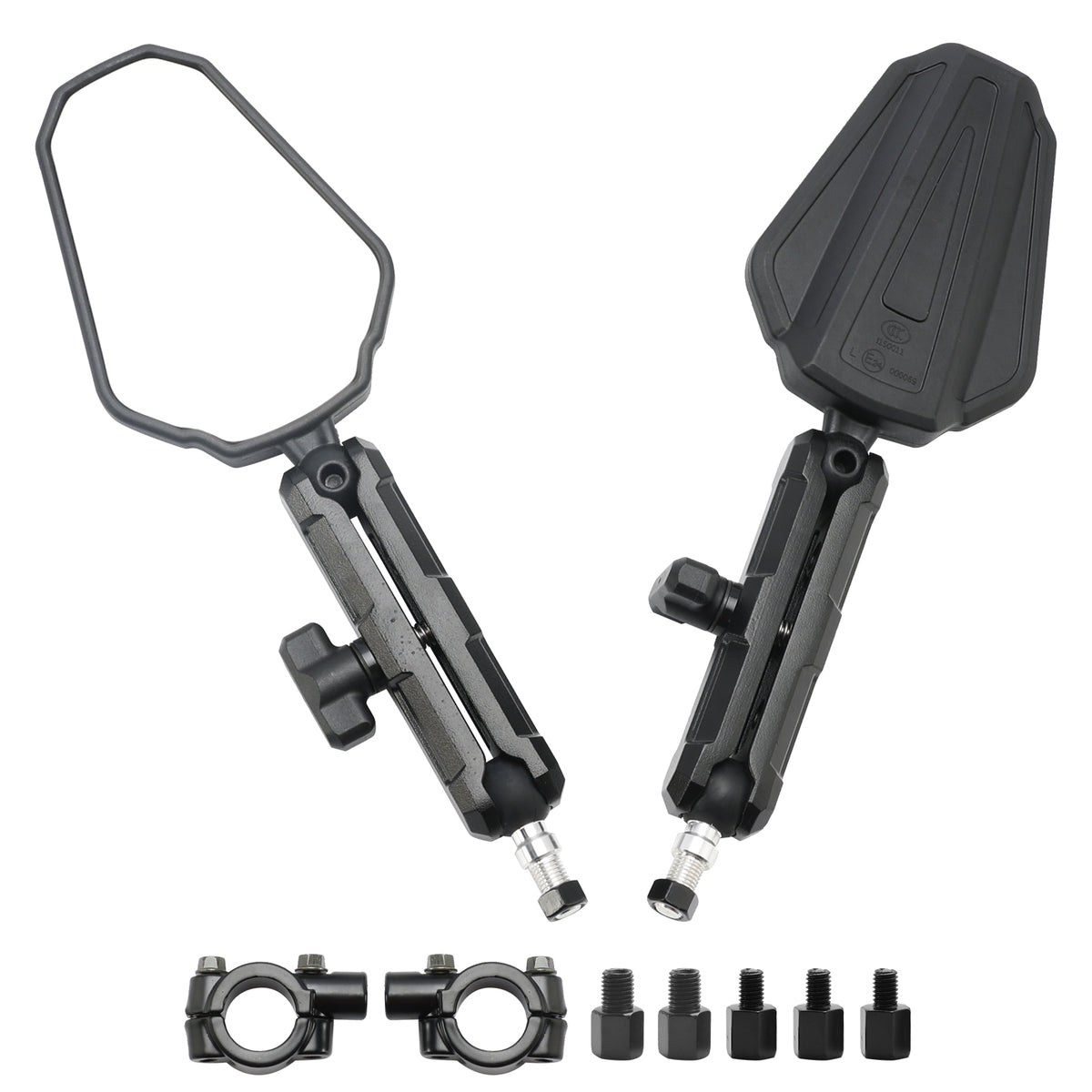 Adventure, Touring & Dual Sport Bikes Long Arm Mirrors Enduro Mirror Kit