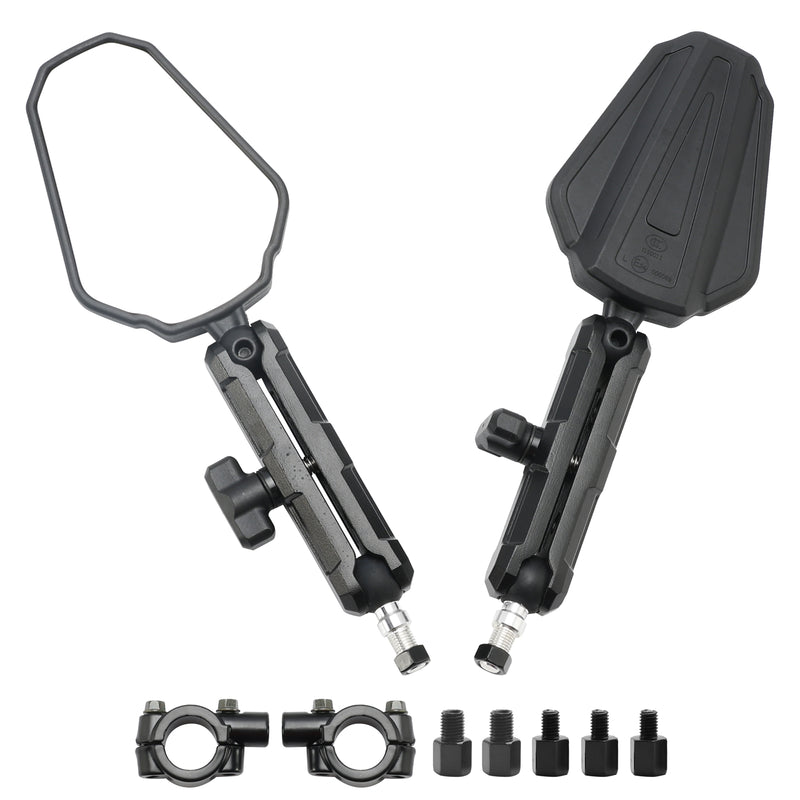 Adventure, Touring & Dual Sport Bikes Long Arm Mirrors Enduro Mirror Kit