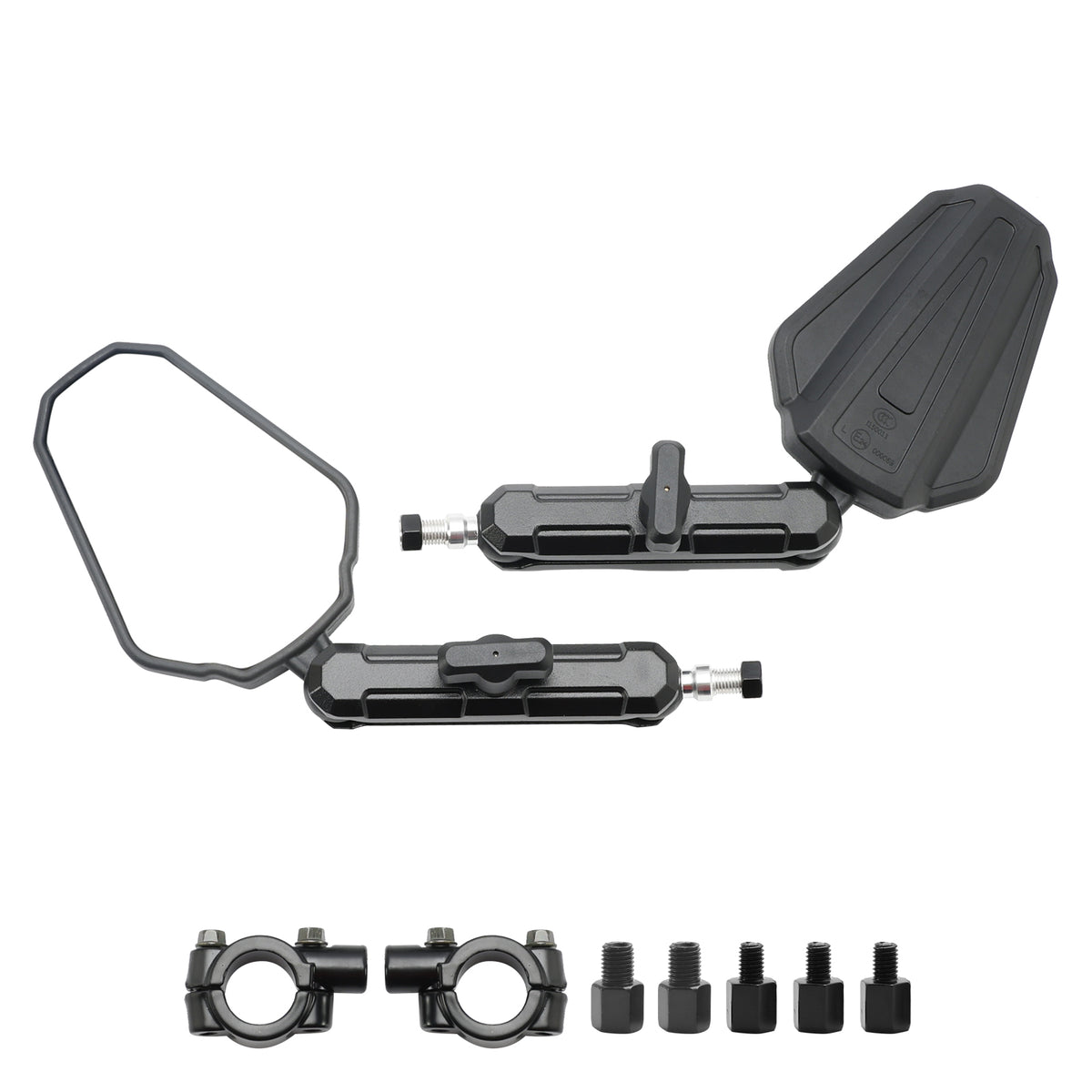 Adventure, Touring & Dual Sport Bikes Long Arm Mirrors Enduro Mirror Kit