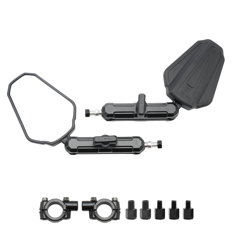 Adventure, Touring & Dual Sport Bikes Long Arm Mirrors Enduro Mirror Kit
